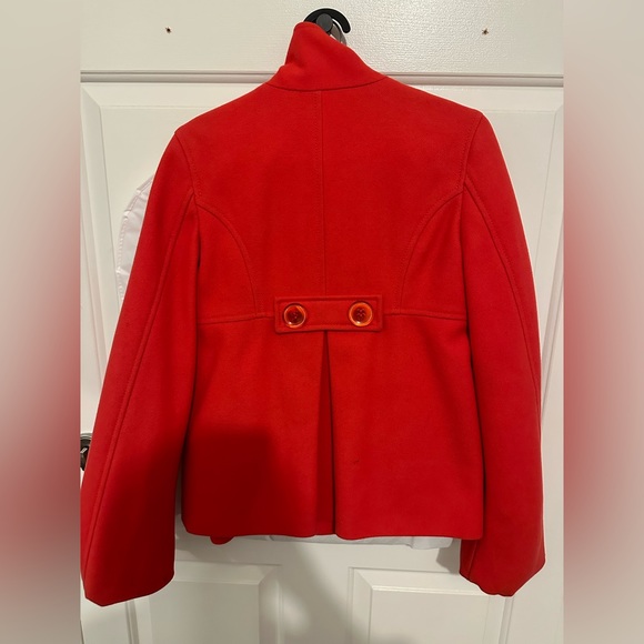 United colors of Benetton red short wool coat | XS - Picture 3 of 3